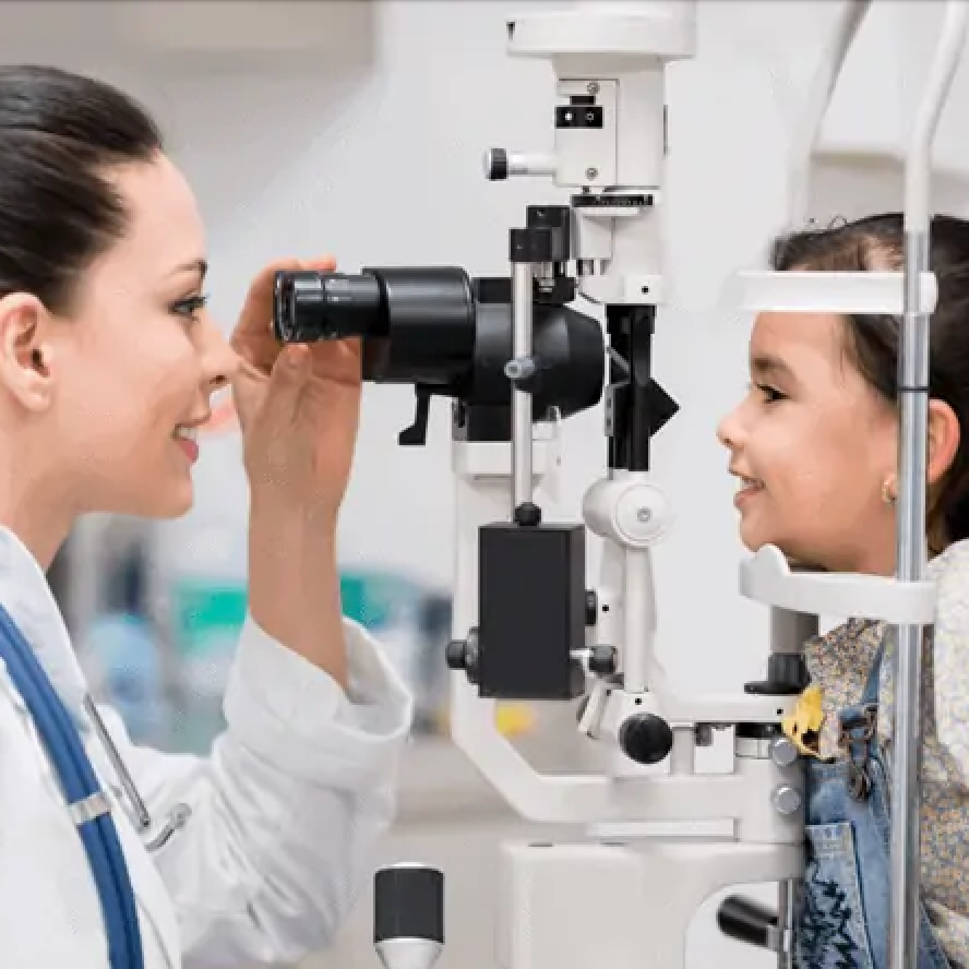 pediatric eye exam in Quincy